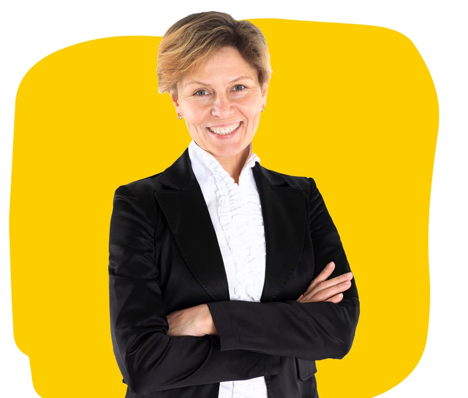 Contract Translation Services Professional Legal in Black Suit Smiling